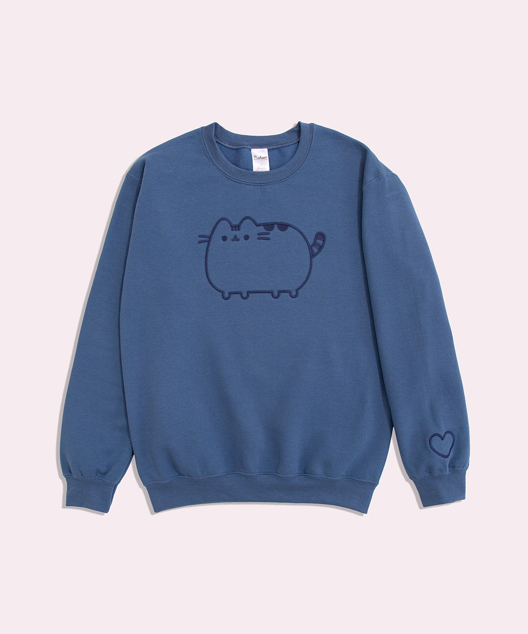 PusheenBlueEmbroideredUnisexSweatshirt_006_WEB